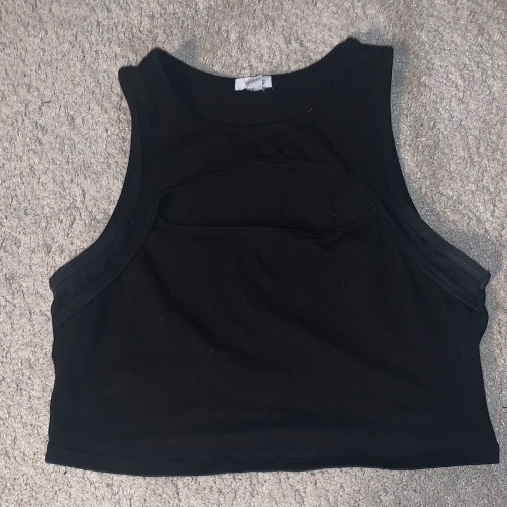 Black Garage Tank Top